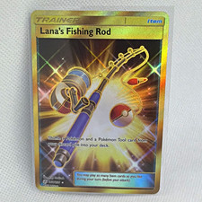 Lana's Fishing Rod 266/236 SM Cosmic Eclipse Secret Rare FA Holo EN on eBay