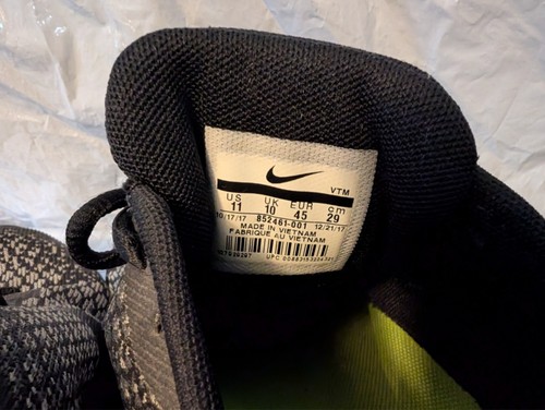 Nike Air Max Sequent 2 'Negro' 852461-001 (Talla 10 UK) - Imagen 5 de 5