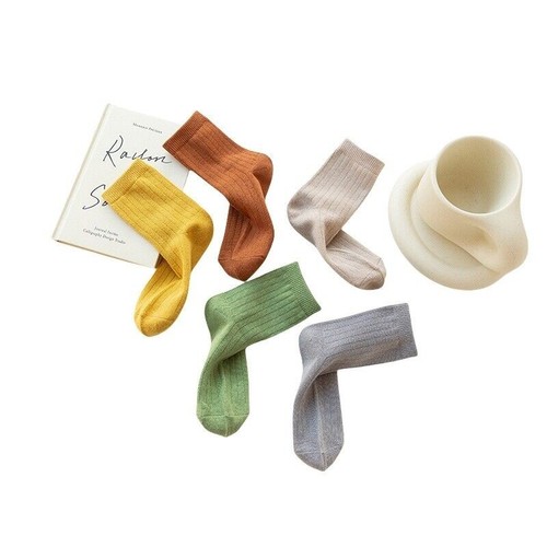 5 Pack Kids Boys Girls Socks Cotton Baby Socks School Sport Uniform Sock 1-12Y - Picture 2 of 8