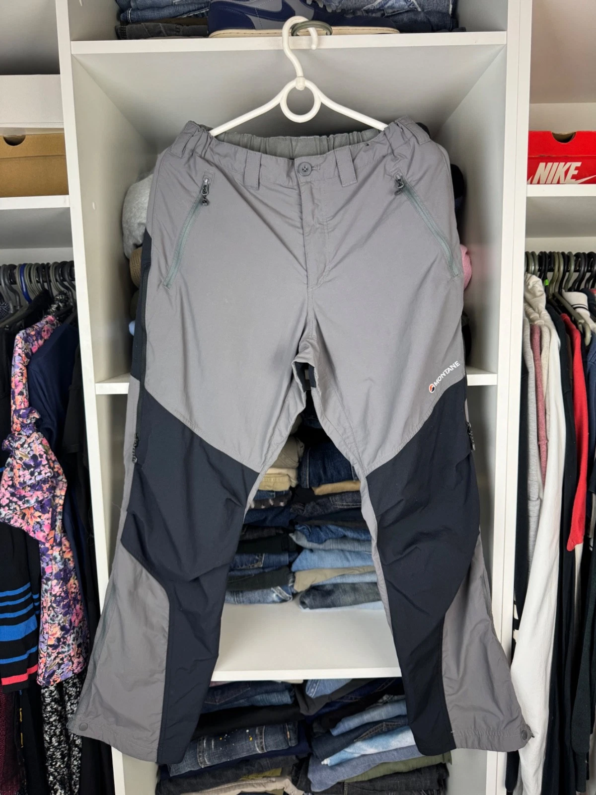 Montane Terra Pants Men's Hiking/Trekking Trousers – Grey/Black – Size S
Opens in a new window or ta