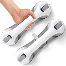Grab Bars for Bathtubs Showers - 2 Pack Bath Shower Handles for Senior with 3...