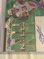 2025 Leaf Trinity Mabrey Mettauer Next In Line Auto Green 2/5