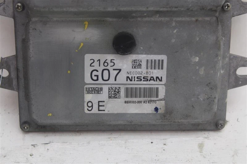 Computadora ECU ECM NISSAN MICRA VERSA 2014 14 2015 15 2016 16 BEM332300A2 1161057 Foto 3 de 4