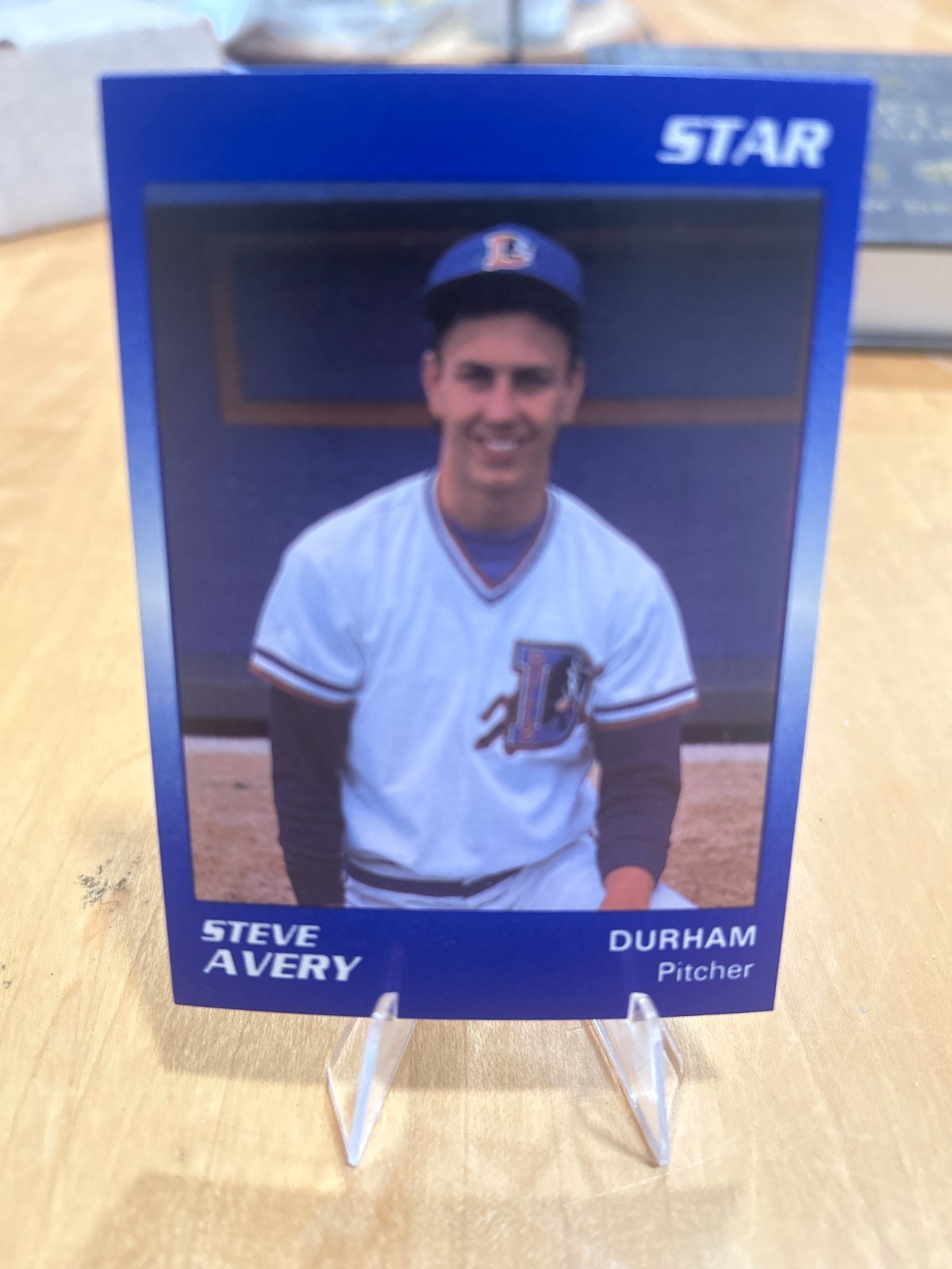 Steve Avery 1989 Star Minors Rookie #67 Durham Bulls! 2 Card Min! Read Disc!
