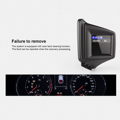 Racing Instrument OBD2 HD Digital Meter With OBD2 GPS Dual System For Car Hot