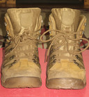 Men's ~Free Soldier~ Tactical Outdoor Coyote Brown Boots Size: 9 M + Wool Socks — photo 5