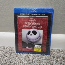 The Nightmare Before Christmas 20th Anniversary Edition Blu-ray NEW & SEALED