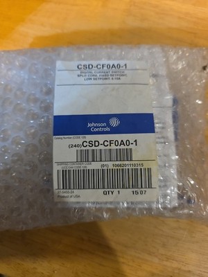 Johnson Controls  CSD-CF0A0-1 Current  Switch Split Core, Fixed Setpoint 0,15A