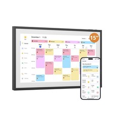 Digital Wall Calendar 15.6 Inch   Interactive Touch Screen Electronic Cale