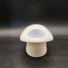 Vintage Westmoreland Milk Glass White Hobnail Top Hat Toothpick Holder