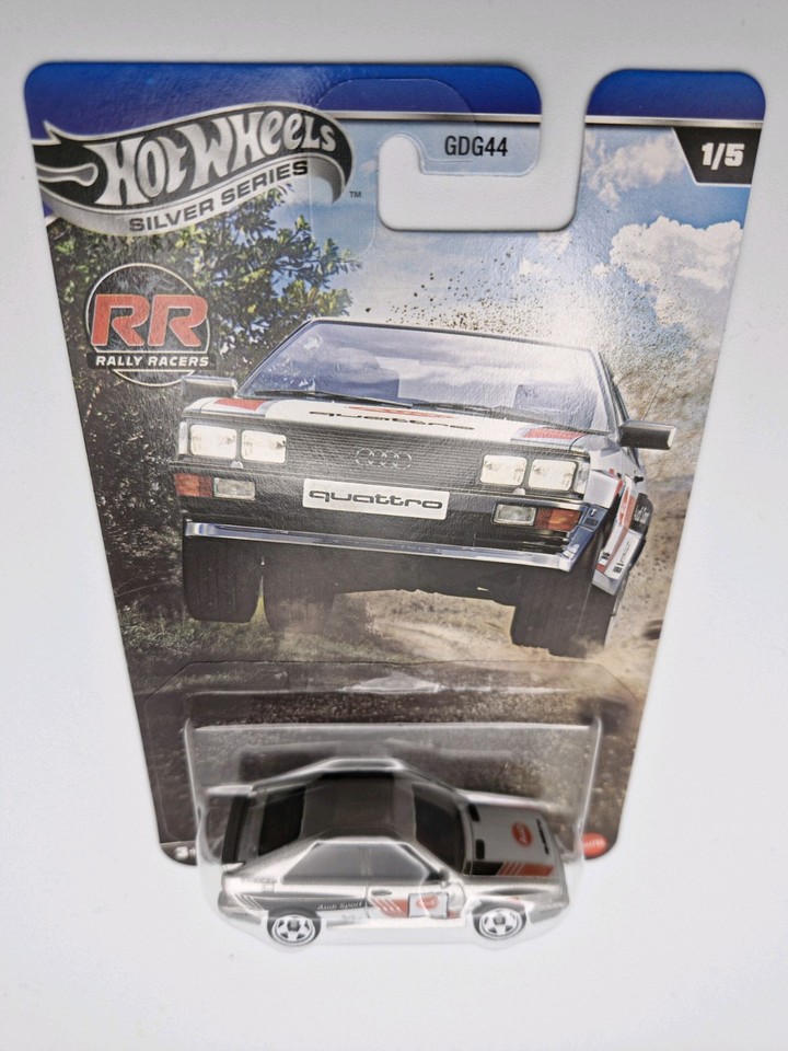 Hot Wheels Silver Series 87 Audi Quattro - Rally Racers 2025 - Combine ...