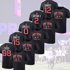 2026 Pro Bow AF Pick A Team Name & Number Players Unisex Gift For Fans
