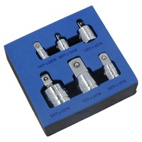 6 StüCk SteckschlüSsel ReduzierstüCk Adapter Adapter Step Up Step Down Stecks...
