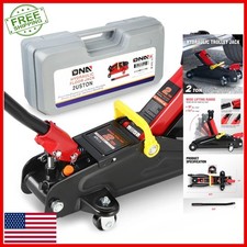 Dna Motoring Low Profile Hydraulic Trolley Floor Jack 2 Ton 4000 Lbs