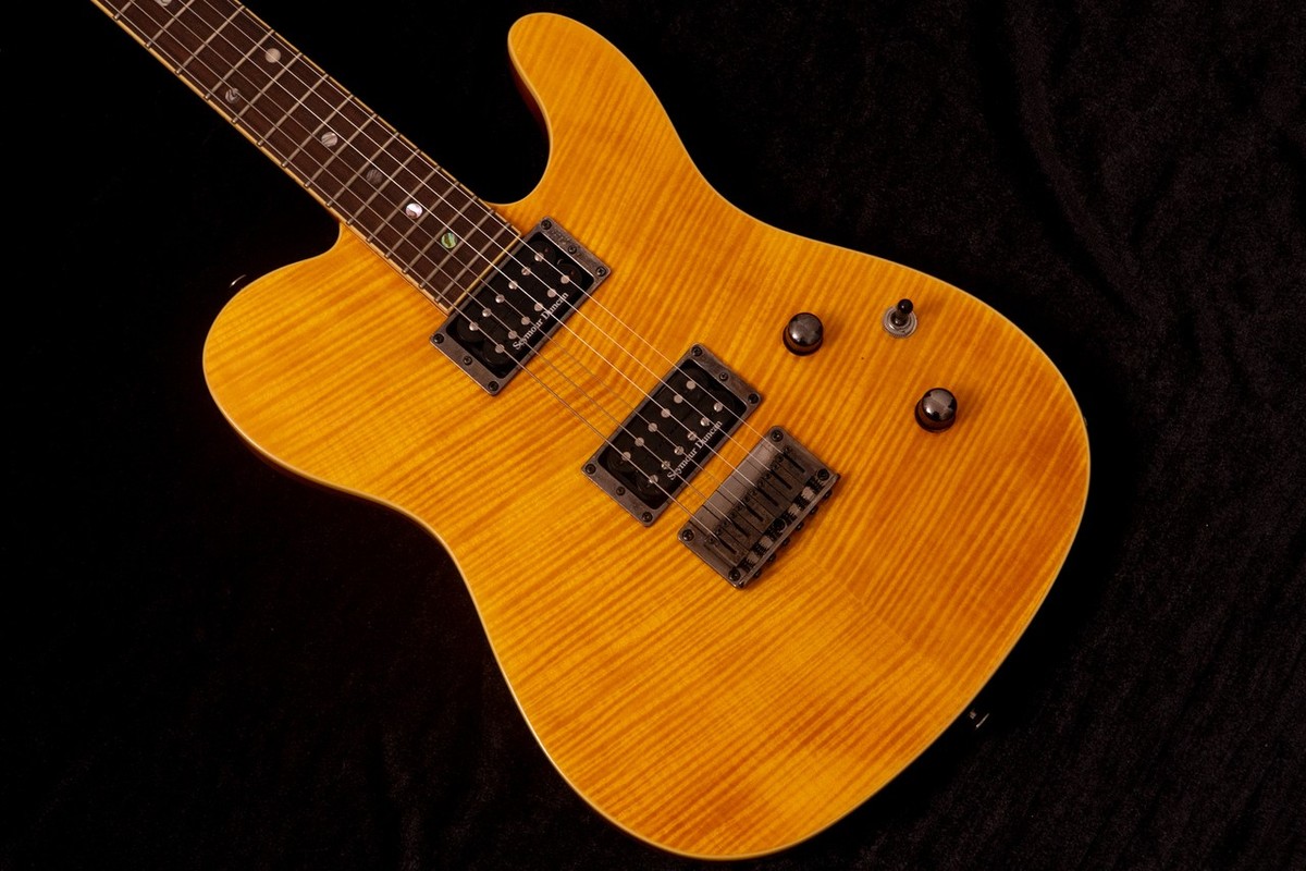 Fender Special Edition Custom Telecaster FMT HH Amber 2020 2.905KG