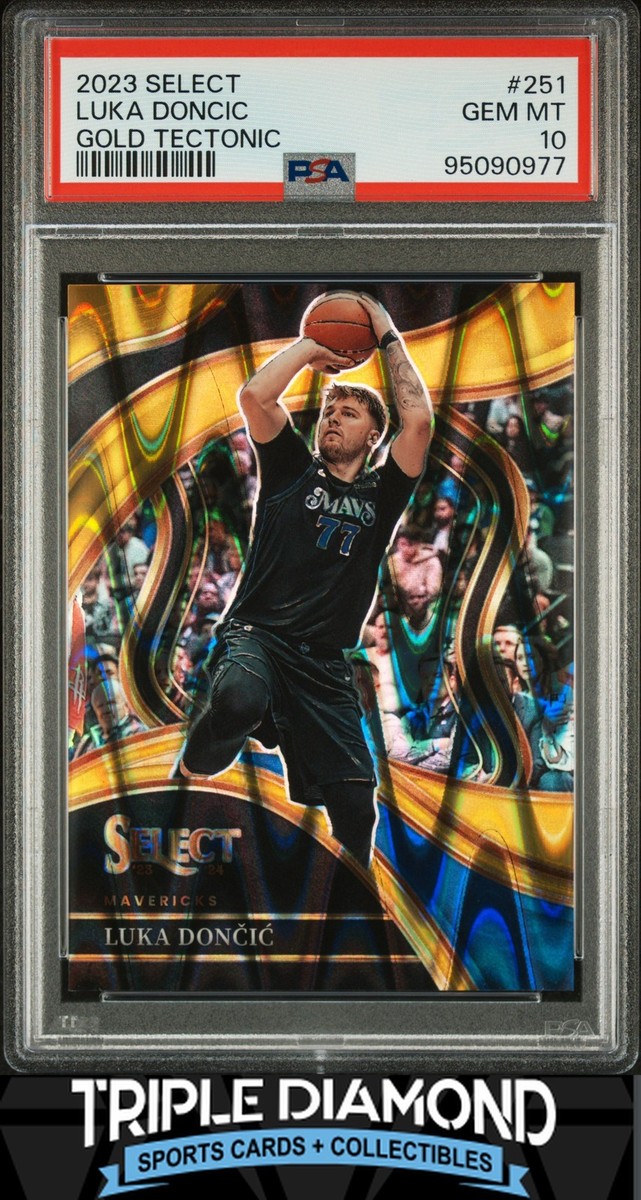 Luka Doncic　SELECT en fuego GOLD　PSA10 Luka Doncic SELECT en fuego GOLD PSA10 2022-23 Luka Doncic