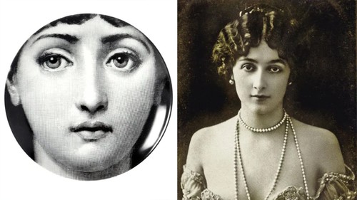 Necklace Woman Jewelry Luxury Charm Cloud Face Vintage Muse Golden Age Jewellery - Picture 3 of 24