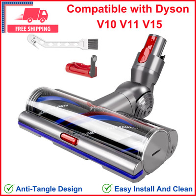 High Torque Replacement Head for Dyson V8 V10 V11 V15 Cordless Vacuum Cleaners