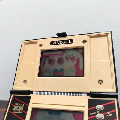 NINTENDO GAME AND WATCH Pinball PB-59 1983 Vintage Tested Working