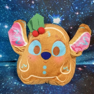 Disney Store Stitch Frosted Gingerbread Cookie Munchlings plush 4 