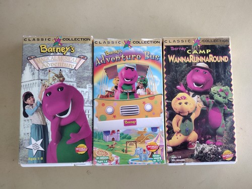 Barney VHS Lot Part Of The Classical Collection - Imagen 1 de 3