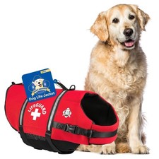 Cozy Dog Life Jacket with Reflective Strips Adjustable Handles Multiple Colors