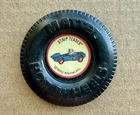 Hot Wheels Redline 1971 Strip Teaser Plastic Button Made In Hong Kong Original