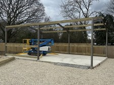 New 30x20x10 Rsj Steel building Shed frame Garage Workshop (no Vat) Read Ad