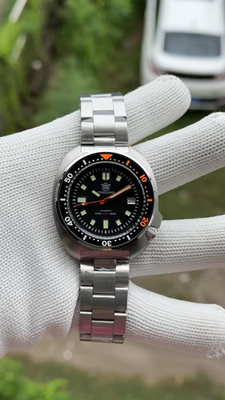 Steeldive SD1970C Turtle Captain Willard NH35 Seiko Sapphire Watch