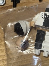 LEGO Two-Face Minifigure bat004 7781 BATMAN I 2006 Two Face's Escape w/ Coin+Gun