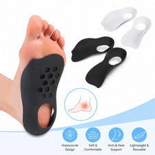 Orthotic Shoe Insoles Inserts Flat Feet High Arch Support for Plantar Fasciitis