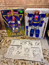 Power Rangers Deluxe Auto Morphin Ninjor Bandai 2526 Vintage 1995 W/INSTRUCTIONS