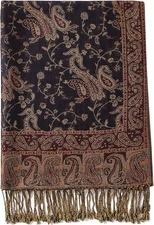 Indian Turkey Pashmina Fancy Hijab New Design Ethnic Scarves and Shawls Jacquard