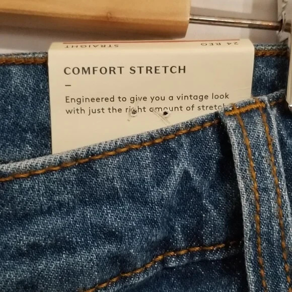 NWT Universal Thread Medium Wash 90's Straight Je… - image 7