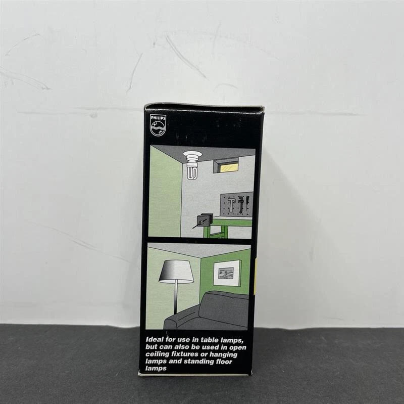 Philips Earthlight SL/T 16W Bombilla electrónica de ahorro de energía Lámpara de mesa 6/pk Foto 3 de 4