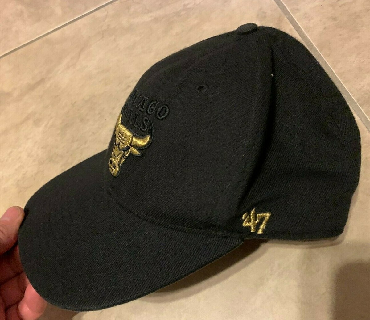 Beautiful Black Monogram Baseball Cap with Gold Logo. Closet clearout no returns Trendy Apparel Shop Old English Gold N Embroidered Snapback  main image 3