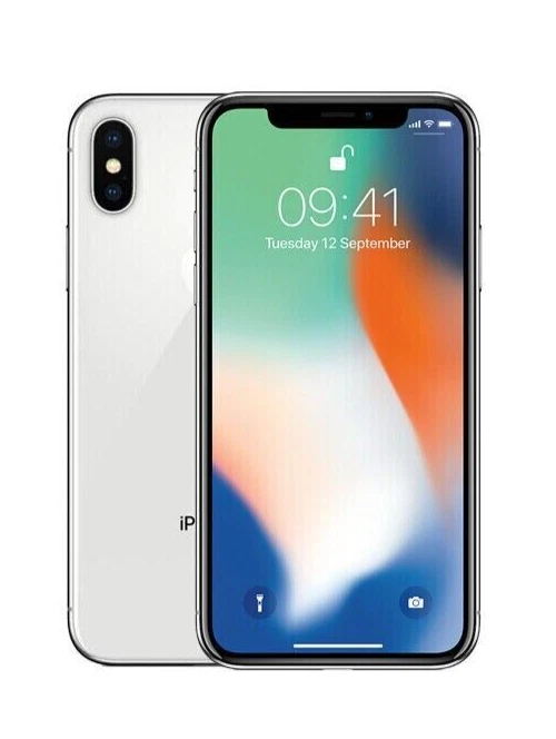 APPLE iPhone X - 256GB - Silver | eBay
