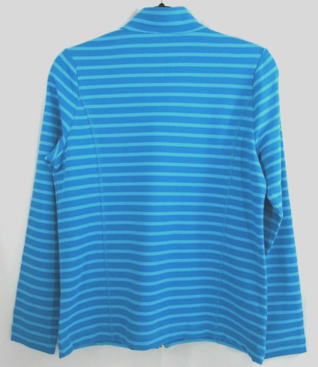 【新品未使用】marno Jones jacket Jones New York Women's Full Zip Mock Neck Jacket Turquoise