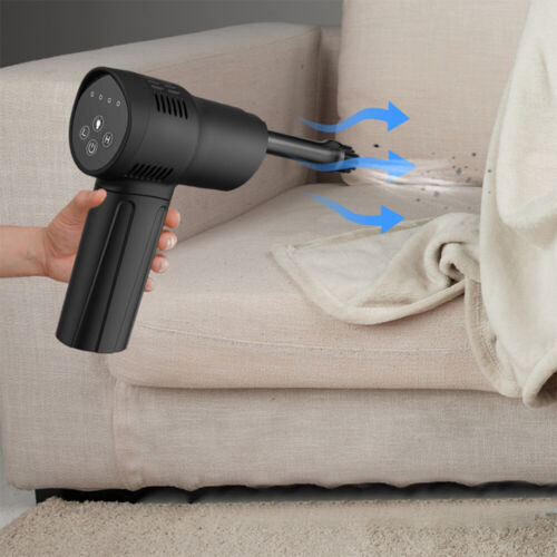 60000RPM Cordless Air Duster Blower 3Gear Rechargeable for PC TV Sofa Car Camera - Picture 4 of 11