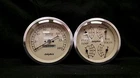 5 “ Quad TAN Mech Street Rod Gauge Set STREET ROD HOT ROD, UNIVERSAL
