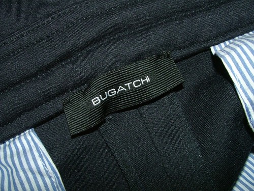 NEW BUGATCHI CASUAL PANTS SIZE M X 35"L POLYESTER VISCOSE ELASTANE ITALIAN #465 - Picture 8 of 9