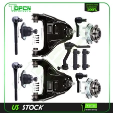 Front Upper Control Arm Ball Joint Tie Rod End Wheel Bearning Hub For 90-96 S10