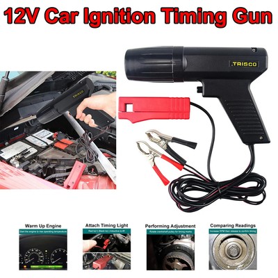 Car Ignition Timing Gun Gasoline Engine Ignition Induction Strobe Light Suitable
