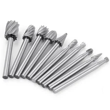 Tungsten Carbide Burr Bit Set cutting carving routing bur For Dremel Rotary Tool