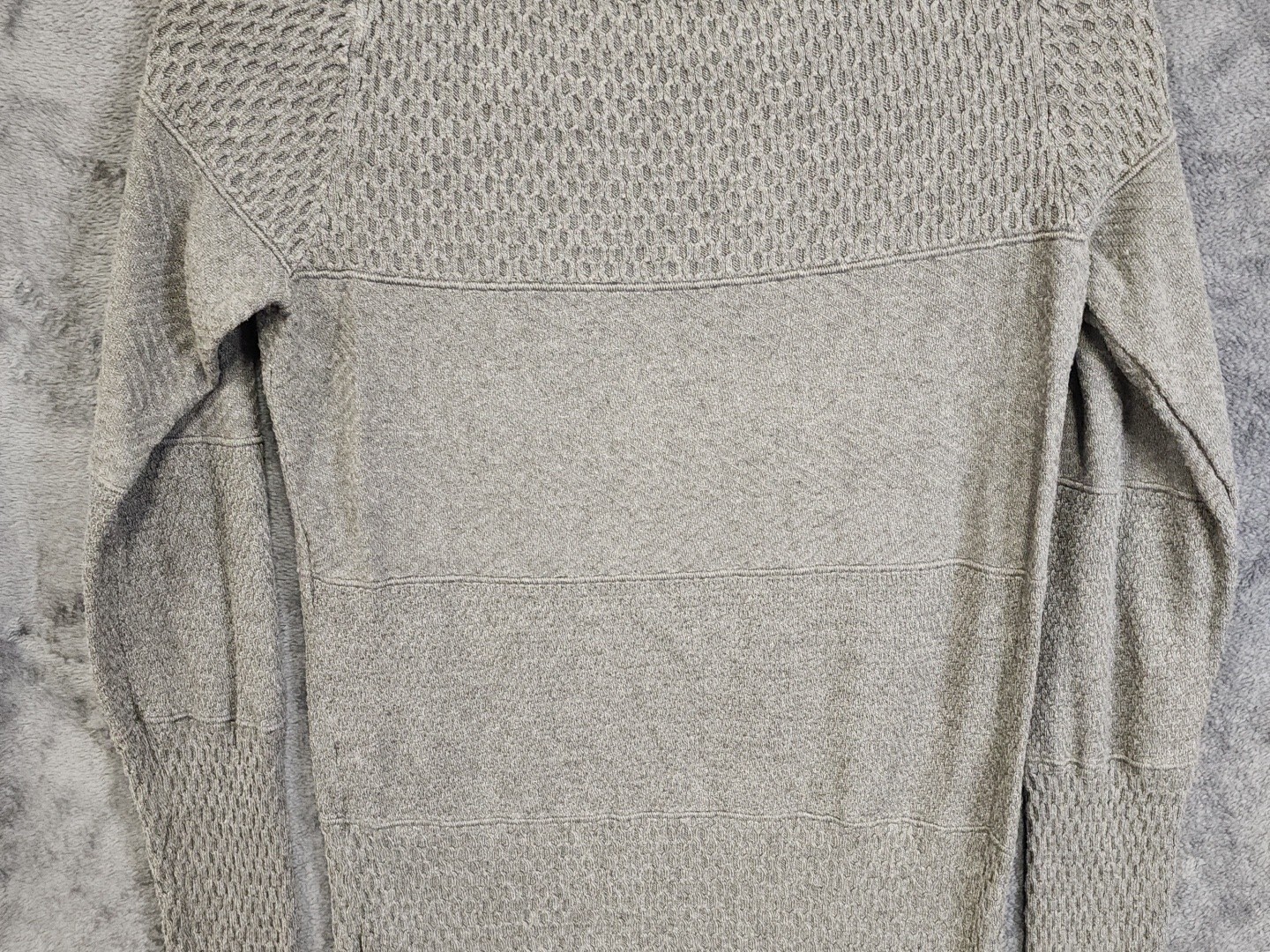 Express Women's Medium Gray Pullover Long Sleeve … - image 10