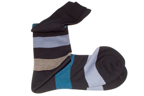1 PAIO CALZE LUNGHE UOMO SOCKS HERMON & P GALLO FANTASY COTONE INVERNALE - Picture 11 of 26
