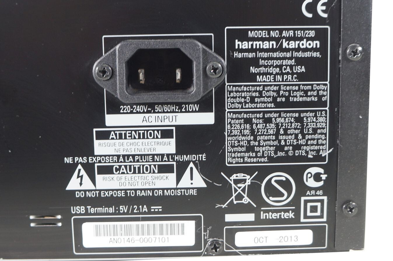 Harman Kardon AVR 151 HDMI 5.1 AVReceiver mit Defekt eBay