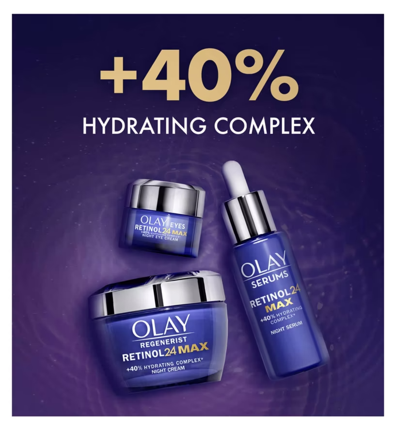 Olay Regenerist Retional24 MAX +40% CREAM-SERUM-EYE CREAM Olay Regenerist Retional24 MAX +40% CREAM-SERUM-EYE CREAM
