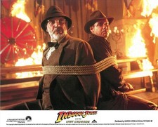 INDIANA JONES & the LAST CRUSADE lobby card #1  SEAN CONNERY, HARRISON FORD