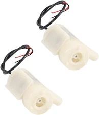 2Pcs DC 3-5V Micro Submersible Mini Water Pump for Aquariums Fish Tank Pond Foun